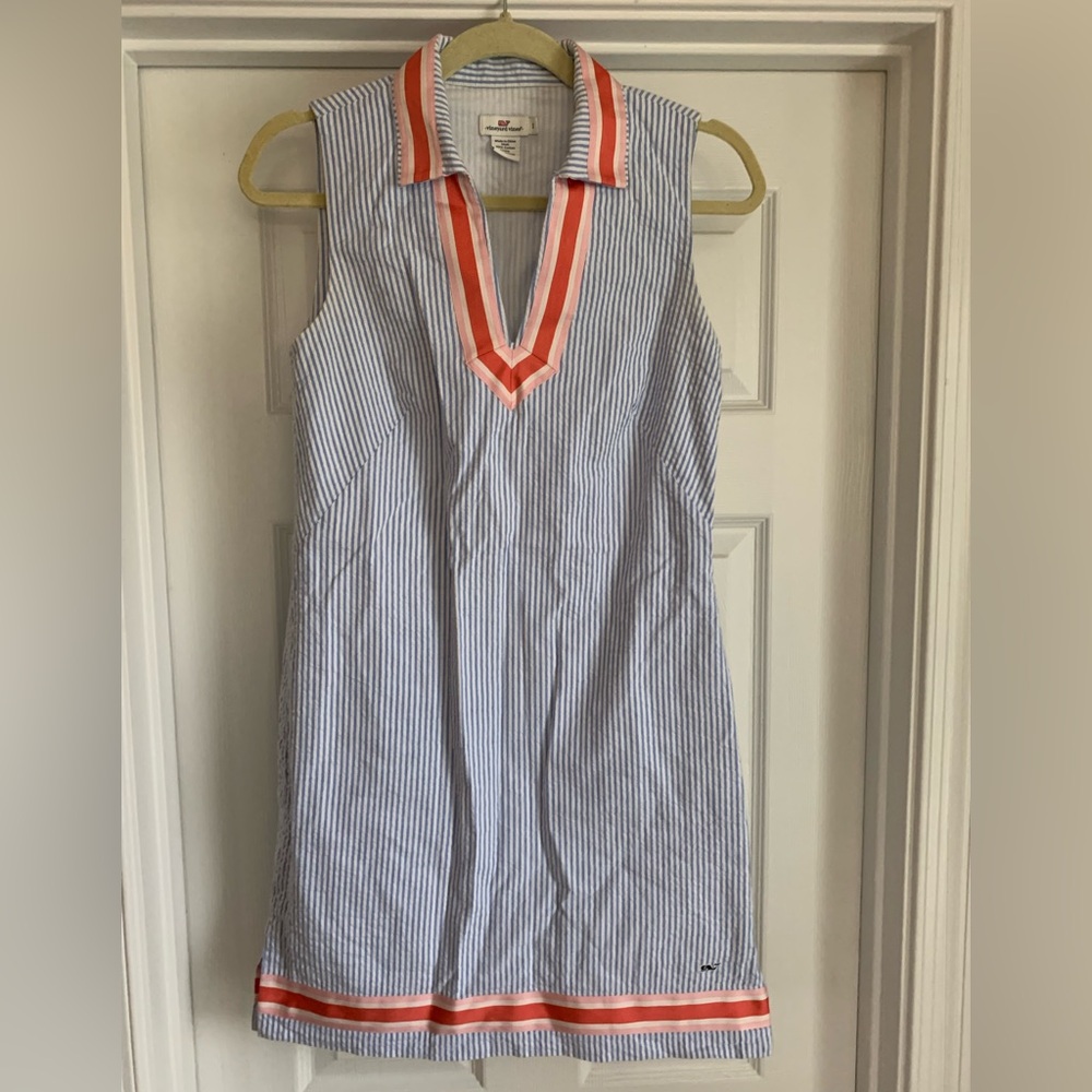 Vineyard Vines Seersucker Dress